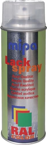 MIPA Acryllack Spray RAL 1015 Hellelfenbein – 400 g | Schnell trocknender Acryllackspray für Innen & Außen | Hochdeckender RAL-Farbspray für Metall, Holz, Kunststoff & Auto