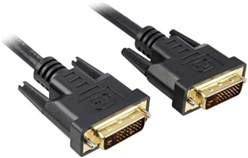 PremiumCord DVI Verbindungskabel - 3m, Dual-Link, DVI-D (24 + 1) Stecker auf Stecker, Digital, Full HD 1080p, max. Auflösung: 2560 x 1600 Pixel 60Hz, Farbe schwarz