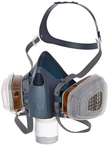 3M™ 7523L Kit Semimaschere e filtri, A2P3, semimaschera 7503 misura L, 2 filtri 6055, 4 filtri 5935, 2 ghiere 501, Certificato EN sicurezza