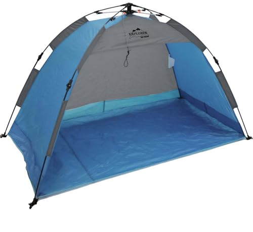 Strandmuschel EXPLORER Automatik Pop up Quick Beach Tent Sonnenschutz UV80+ 2020