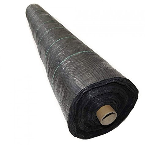 Gartenpirat 1 Rolle Unkrautvlies 100 x 1,5 m 150 m² Vlies Bändchengewebe 100 g/m