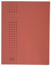 20X Sammelmappe chic, Karton (RC), 320 g/qm, A4, 10 mm, rot Elba 31 477 RO 10 mm