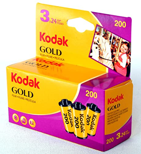 Kodak 6033971 Gold 200 Film (violet/jaune)