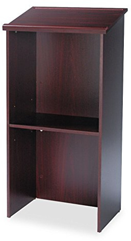 Safco Products 8915MH Stand-Up Lectern, Mahogany
