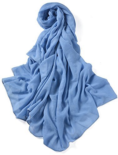 Miobo XXL Damen Stola Schal Unifarbe 220x 140 CM in verschiedenen Farbe aus Viskose