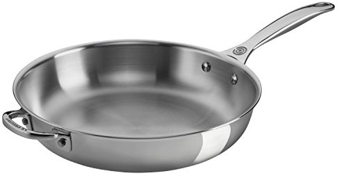 3-Ply SS 28cm Deep Frying Pan with HH - Uncoated