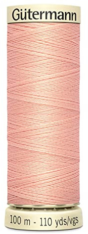 Gutermann 100P-370 Sew-All Thread 110 Yards-Tea Rose