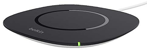 Belkin Boost Up Qi Wireless Charging Pad 5 W, Universal Wireless Charger for iPhone XR, XS, XS Max/Samsung Galaxy S9, S9+, Note9/LG, Sony and more (No AC Adapter)