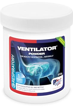 Equine America Ventilator Powder | Premium Ready To Use Horse & Pony Supplement | Support Respiration Naturally | 500 g