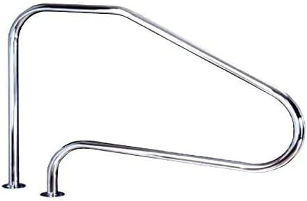 Download für Pool Handlauf Geländer FX l.1219 mm A. Inox AISI 316L geneigte zwei Stützen einen Schritt mit geraden Abschnitt von 203 mm + Tranche Cassettendecks + Schrauben + Dübel + Alufelgen