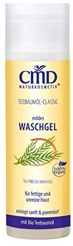 CMD naturkosmetik tvättgel ansiktsrengörare teolja kosmetika