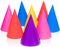Unique Party 9091M - Chapeaux de Fête - Couleurs Assorties - Paquet de 8