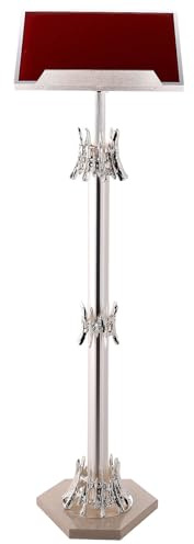 Holyart Lectern in cast Brass 112cm with Base in Marble