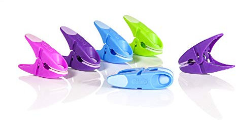 Minky Wäscheklammern mit Sicherheitsgriff, Set mit 24 Stück