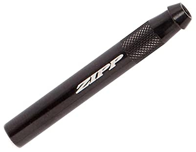 Zipp 48mm Valve Extender for Threaded Presta Valves - Durable Black Metal, Perfect Seal, Non-Removable Core Compatibility, Bike Pump Compatible