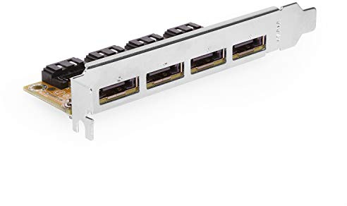 Coolgear Internal to External eSATA 4 Port PCI Bracket