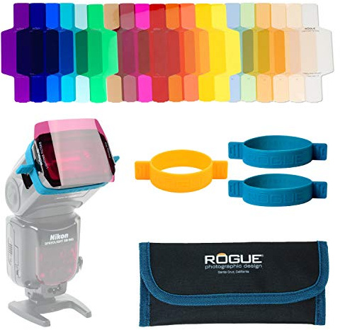 ExpoImaging ROGUEGELS-U Gelatine per Flash Kit di Filtri Combo, Multicolore