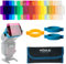 ExpoImaging ROGUEGELS-U Gelatine per Flash Kit di Filtri Combo, Multicolore