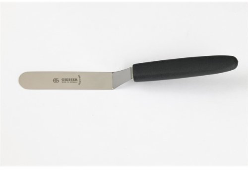 GIESSER Sedan 1776 – tillverkad i Tyskland – vinkelpalett, rostfritt stål, 12 cm, diskmaskinssäker, kökstillbehör, 8235 12