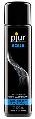 pjur AQUA - Premium-Gleitgel auf Wasserbasis - exzellente Gleiteigenschaften, spendet Feuchtigkeit, ohne zu kleben - auch für Sex Toys (100ml)