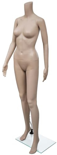 vidaXL Mannequin de vitrine, Femme sans tête