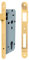 Yale Serratura per porte in legno Y52X0050 ottone lucido, bordi quadri, entrata 50 mm