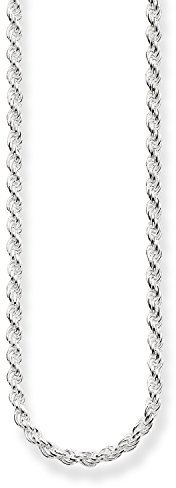 Thomas Sabo Damen-Kordelkette 925 Silber 40 cm - KE1348-001-12-L40