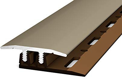 Profi-Design Übergangsprofil Alu 27mm/90cm edelstahloptik matt