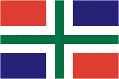U24 Fahne Flagge Groningen Provinz Niederlande 90 x 150 cm