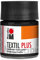 Marabu Textil Plus Peinture pour Tissu 50 ML – 073 Noir