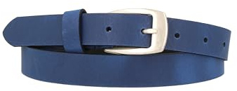 MGM Damen Gürtel Diego, Einfarbig, Gr. 75 cm, Blau (blau 5)