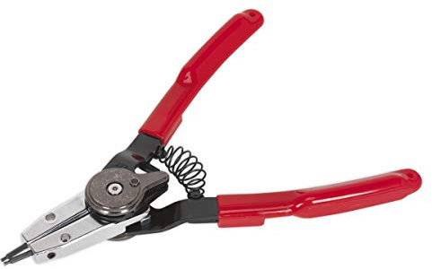 Sealey Ak8453 Circlip Pliers Set Internal/External Quick Change