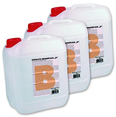 3x Eurolite Smoke Nebel-Fluid, B (Basic) 5L Nebelfluid f. Nebelmaschine NEU