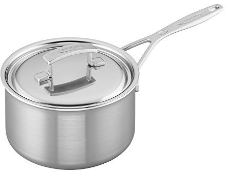Demeyere Industry 5-Plis Stielkasserolle aus Edelstahl 3-qt Edelstahl