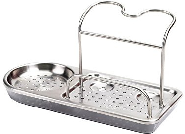OXO Good Grips Stainless Steel Sink Caddy, Gray, A