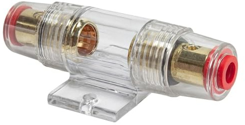 tomzz Audio 5800-000 AGU Sicherungshalter transparent für Kabel bis 25qmm