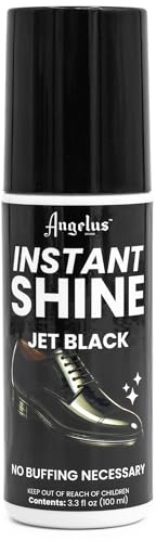 Angelus Instant Shine Liquid Shoe Polish 3 Fl Oz (Color Variety) (Black)