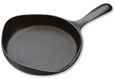 Sori Yanagi Sori Yanagi Minibu Ironware Mini Pan with Simple Design That Can Be Served As It Is On The Table, 6.3 inches (16 cm), Made in Japan, No Lid, Induction Compatible