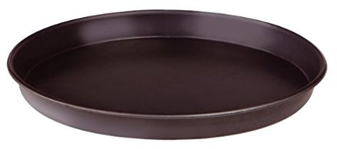 Pentole Agnelli Tortiera Tonda per Pizza, Lamiera Blu, Nero, 26 cm