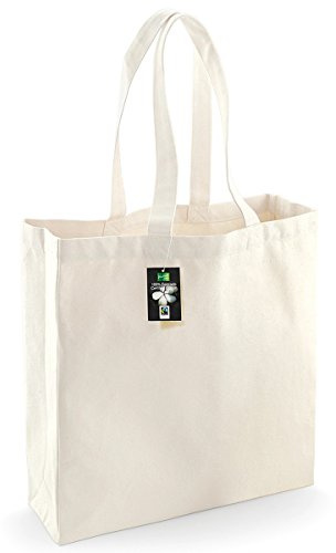 Westford Mill Unisex 623 Fairtrade Classic Shopper Tasche (1er Pack)