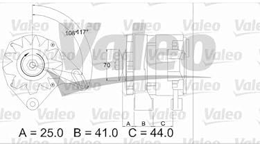 VALEO 436147 Lichtmaschinen
