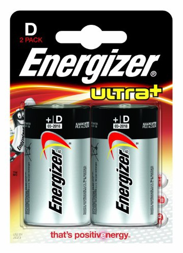 Energier Ultra + D Batterien, 2 Stück