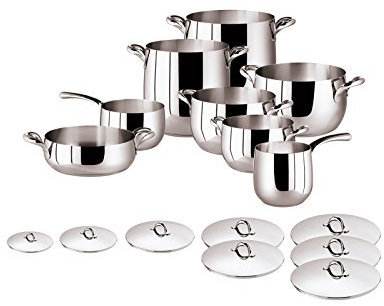 Set 16 Pezzi Serie Kikka Inox