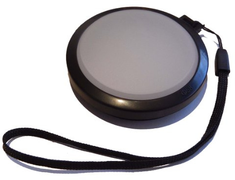 vhbw Bouchon Objectif avec Capot pour Balance des Blancs 72mm pour Appareil Tokina at-X 80-400 mm 4.5-5.6 D