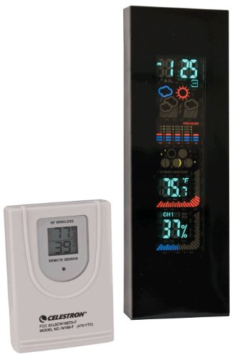 Celestron 47011 LCD Weather Station with Colour Display Black