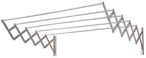 ORYX Tendedero Extensible Pared Aluminio 1,40 Metros