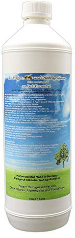A.K.B.Algen-und Grünbelagentferner 20-Fach Konzentrat, 0364 (1 Liter),Grabsteinreiniger