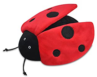 P.L.A.Y. (Pet Lifestyle And You) Bugging out Toy Collection Lola The Ladybug con Squeaker Pet Toy