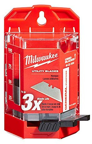 Milwaukee MIL48221950 Trimming Knife Blades, Silver