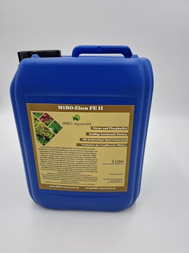 MIBO-Aquaristik Eisen FEII 5000 ml Kanister ausreichend für 30.000 L Wasser! Jetzt NEU!
